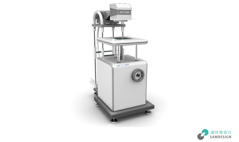 激光雕刻机外观设计效果图