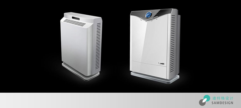 空气净化机设计效果图
